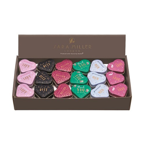 Mini heart tins Little Gestures - 6 Ass